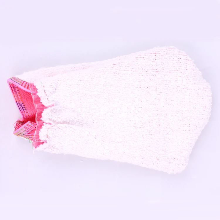 Strong scrubbing ability pure color dead skin cell peeling exfoliating bath scrub sponge