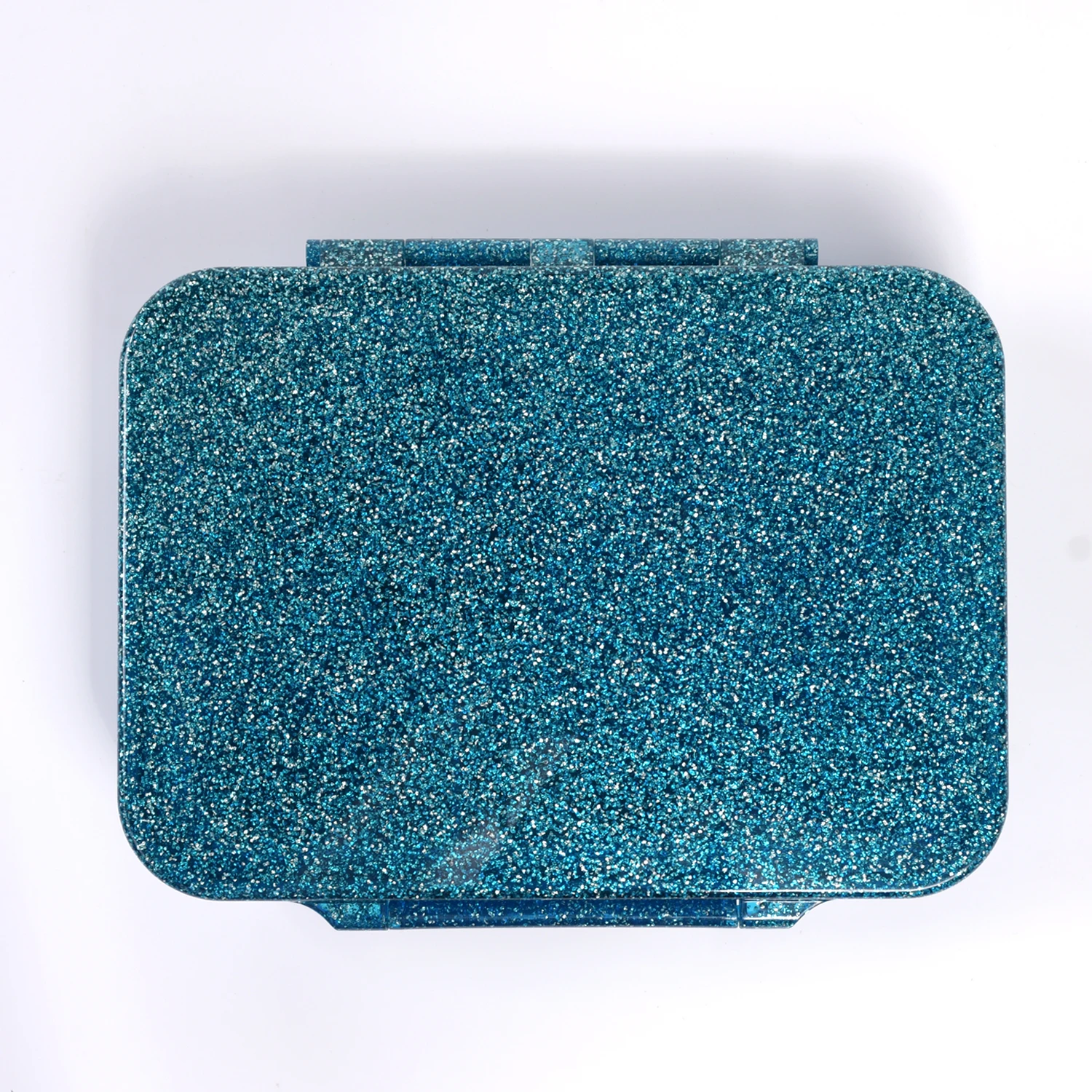 Aohea Dinosaur Design Transparent Glitter Bento Lunch Box Custom Logo kids lunchbox