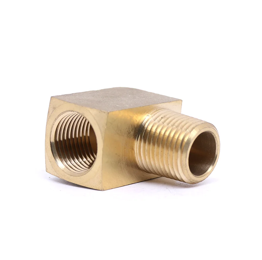 Brass fitting All copper transition joint tee middle male thread fuel quick connector gas pipe fitting