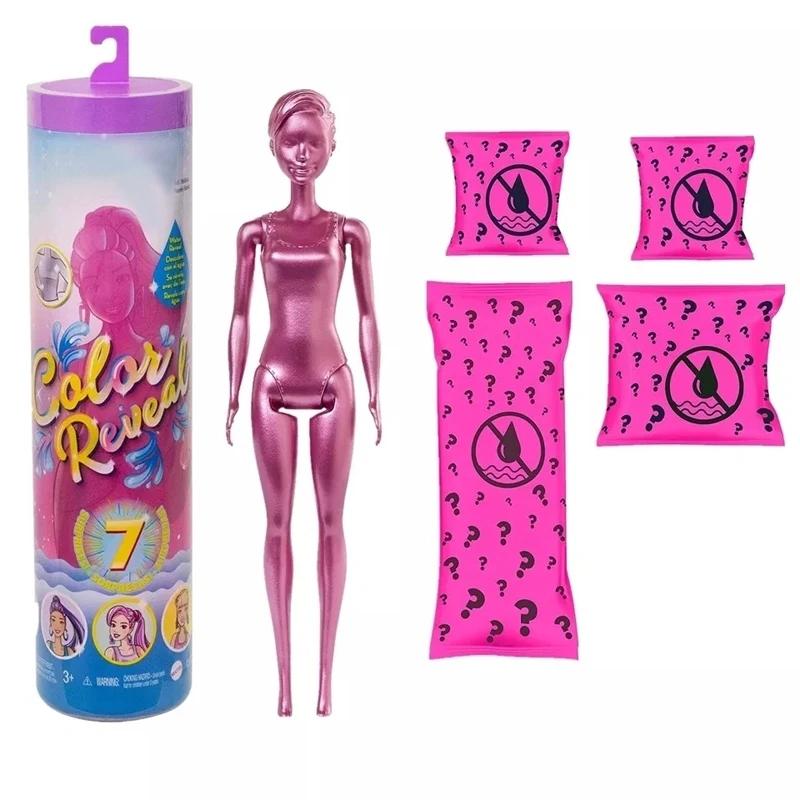 DIY Dolls color changes toys in different scenes Free creation Coloring Magnetic Box girl