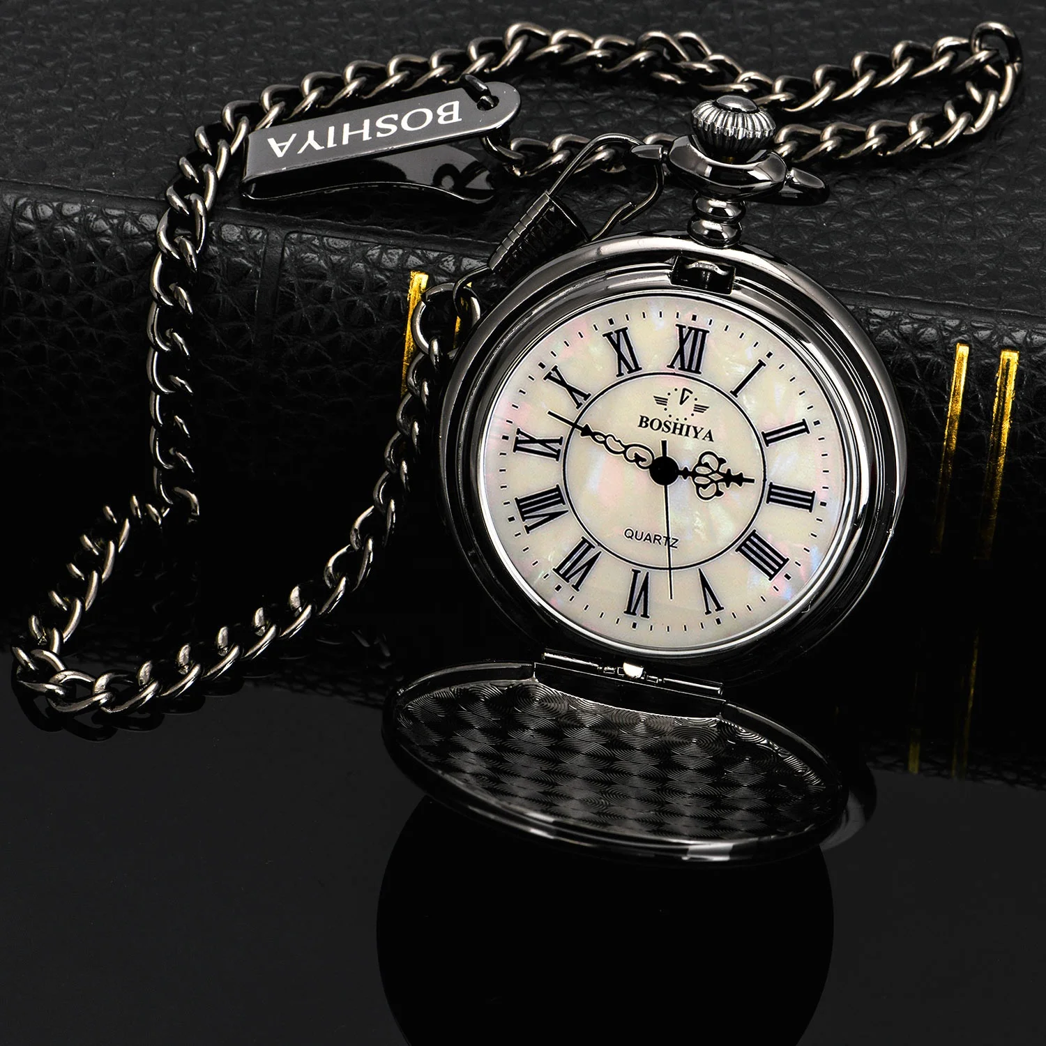 Бесплатная доставка мужские большие гладкие кварцевые карманные часы ретро ожерелье с цепочкой может быть настроен