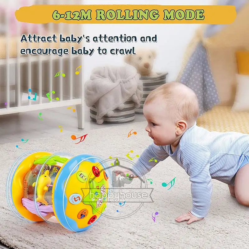 Baby Toys 6 0 12 Months Musical Toy Babies Ocean Rotary Projector Montessori Early Educational Toys with Music Light Kids