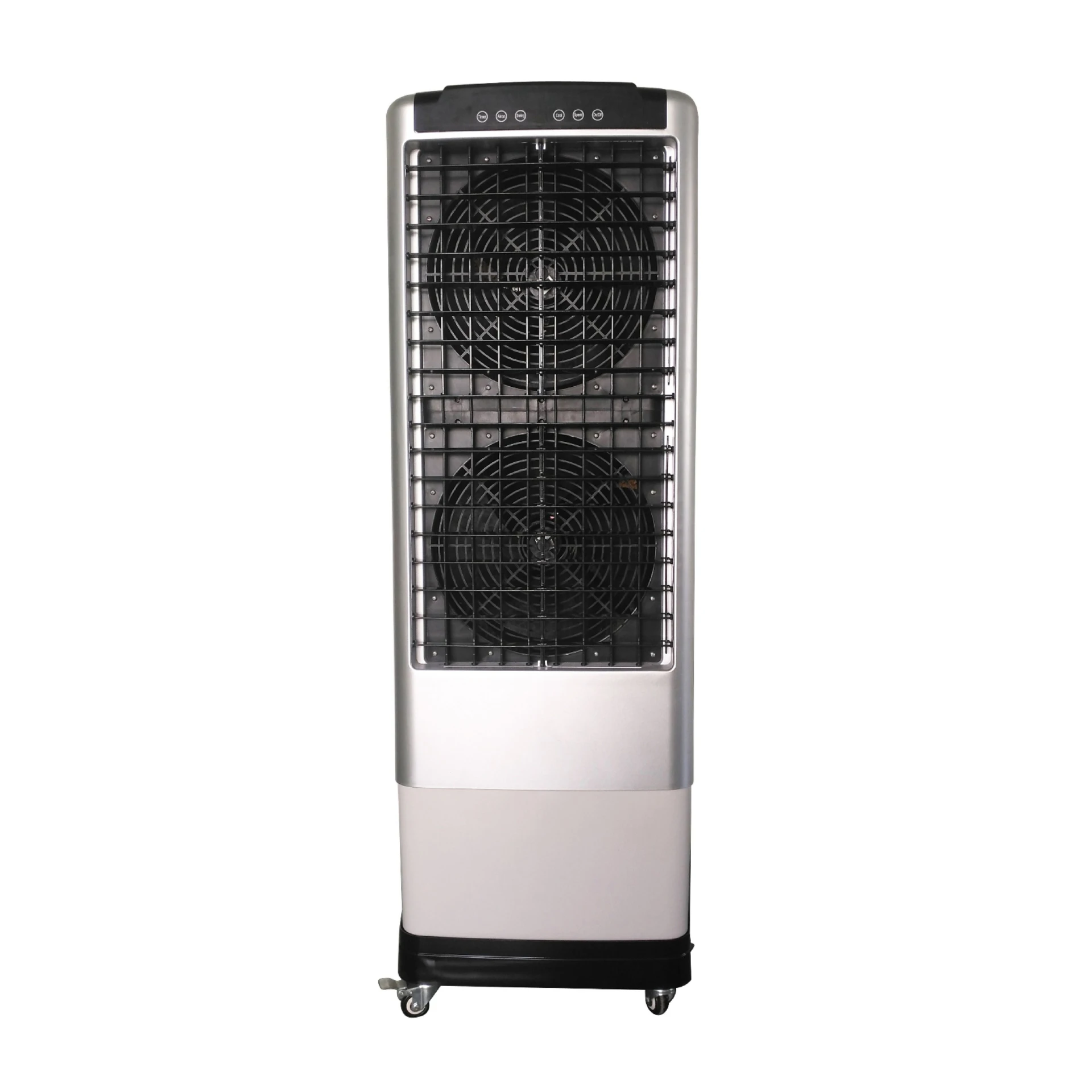 Dubai air cooler Double two stage fan portable air cooler with airflow 7500cmh