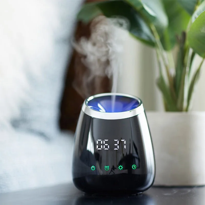 SOICARE smart diffuser aromatherapy ultrasonic aroma diffuser with alarm clock