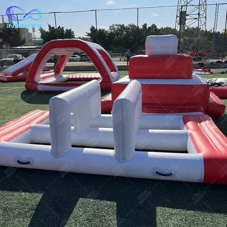 Big Water Amusement Park Games Inflatable Aqua Water Park Sports Obstacle Floating Water Park Inflatable Equipment Commercial