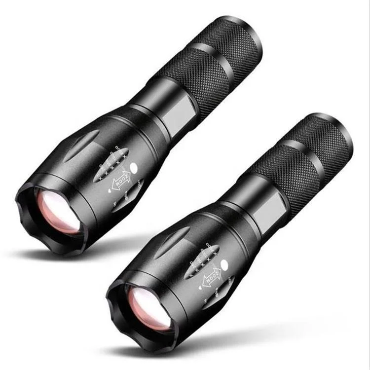 hot sale powerful flash light rechargeable flashlight bright led long range tactical torch light