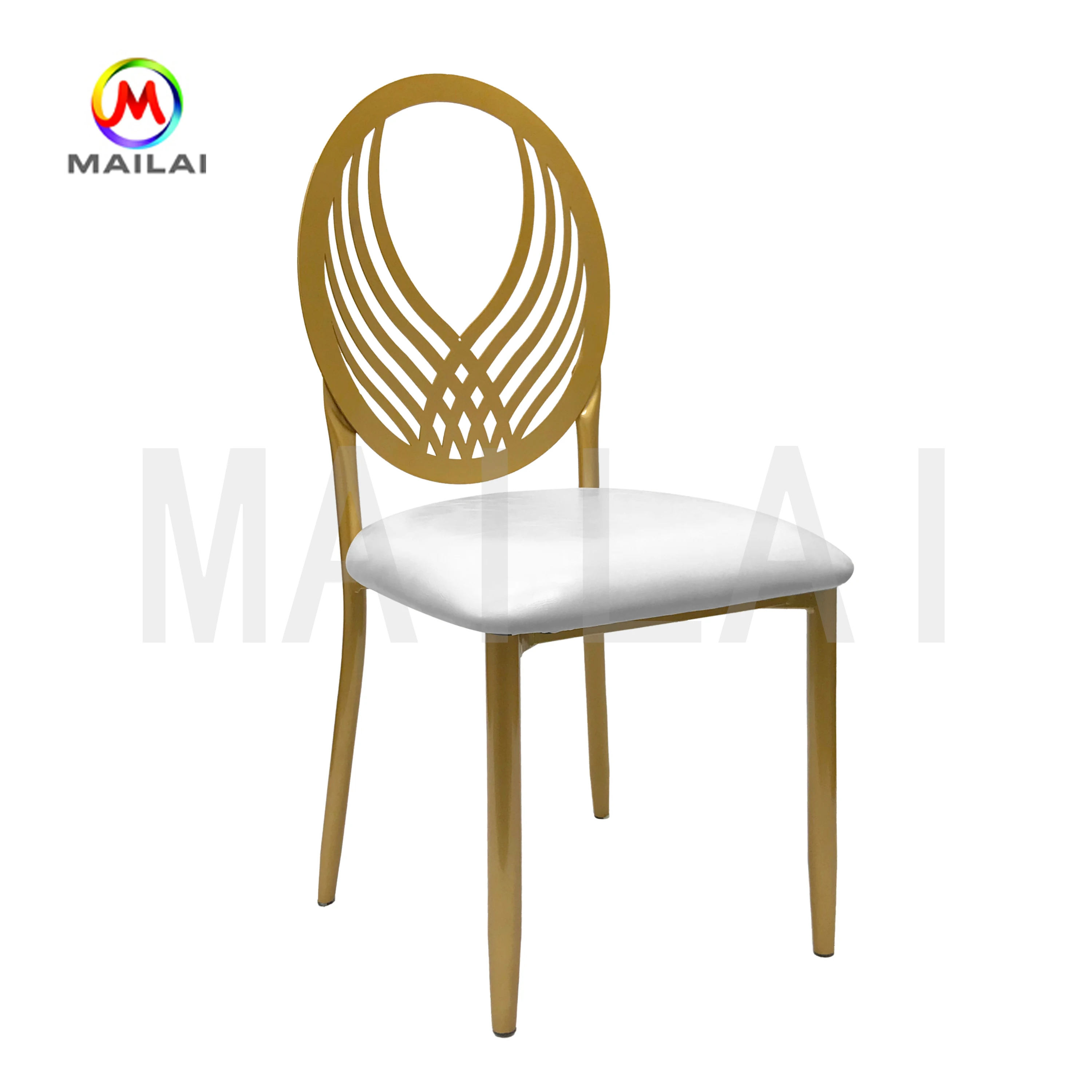 Foshan Mailai Factory Direct Sales Chameleon Flower Back Chair