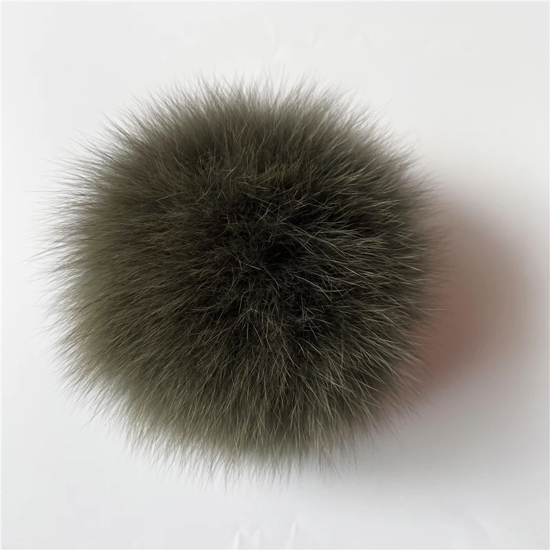 
Professional Manufacturer wholesale fur poms blue fur ball fox fur pom pom 