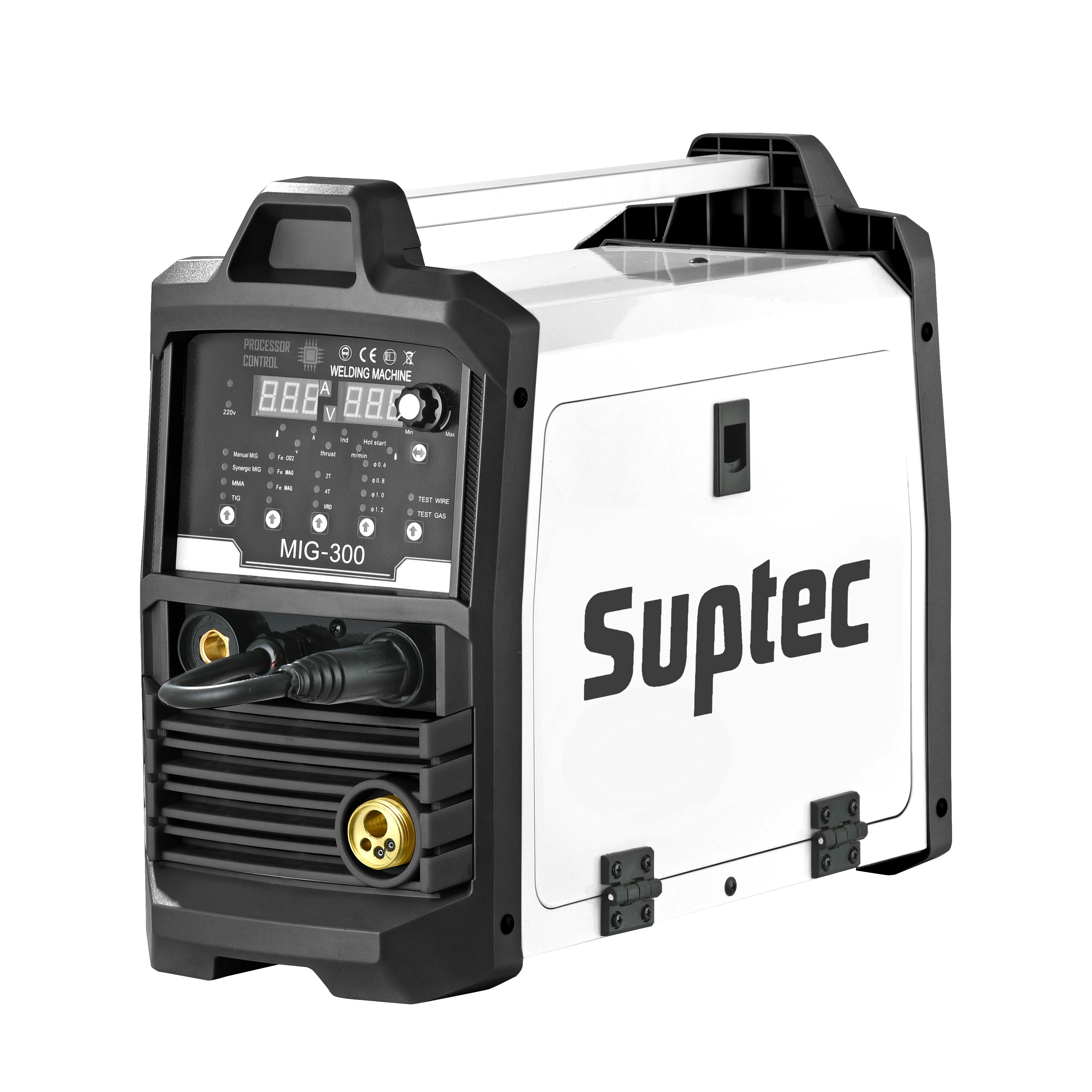 Suptec Cheap MIG MAG TIG MMA 4 in 1 Gas and Gasless Mig Welders for Industrial and Home Use Portable Professional 1.6-5.0 6.1KVA