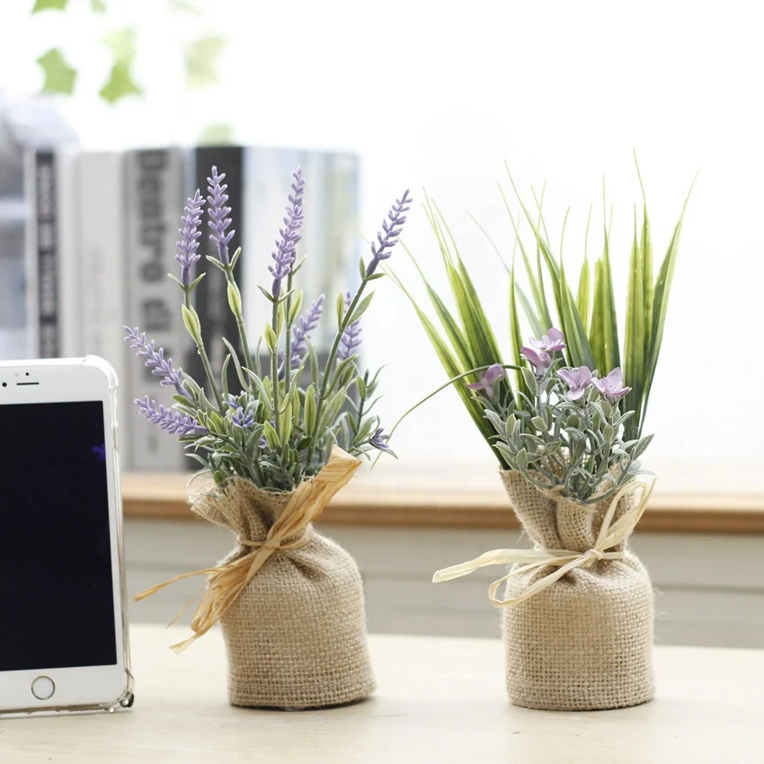 Artificial Real Touch Lavender for Party Hotel Wedding Table Decorative Flowers