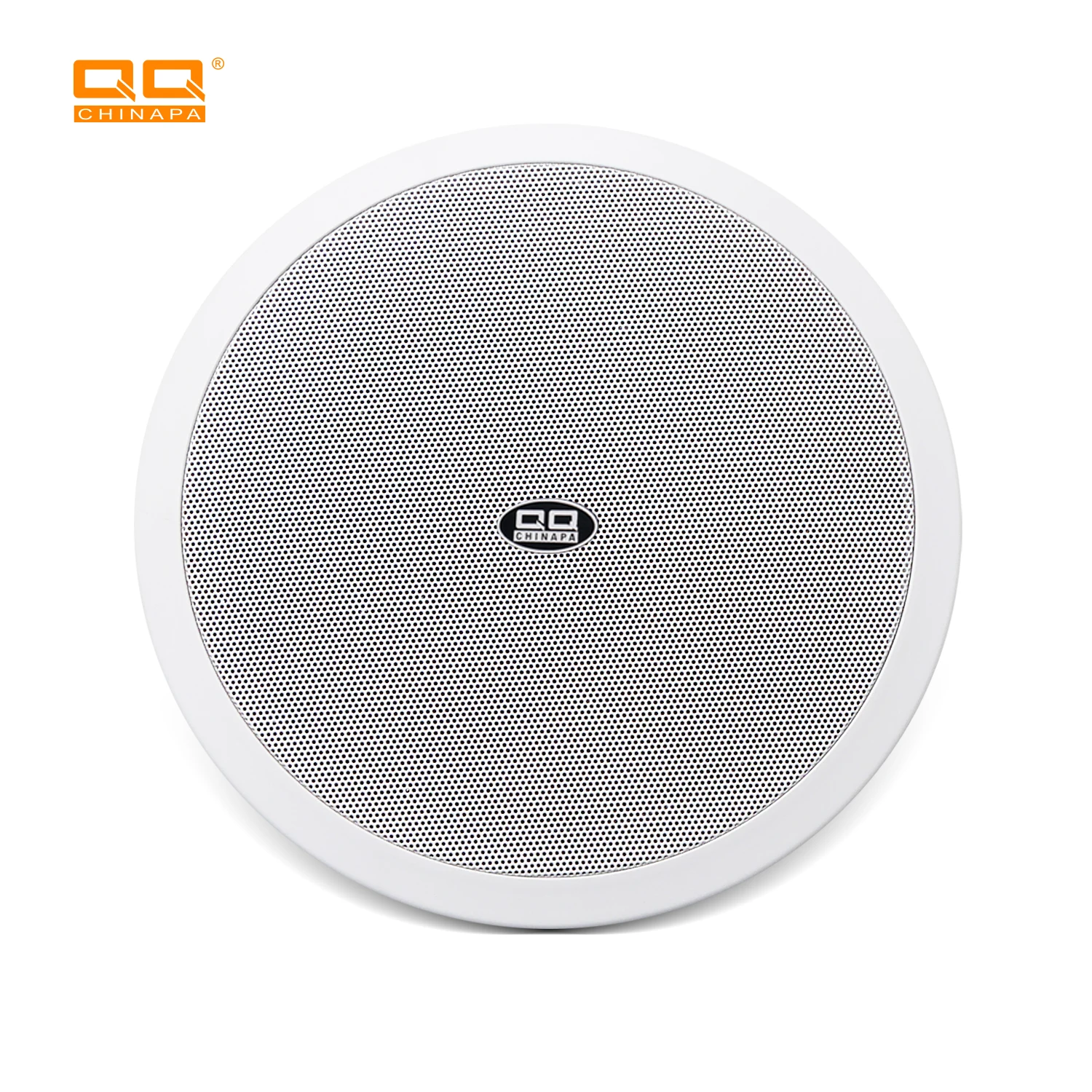 QQCHINAPA Factory Price PA System 6 Inch 100V Good Sound Quality Round Ceiling Speaker For Office,Shop,Restaurant