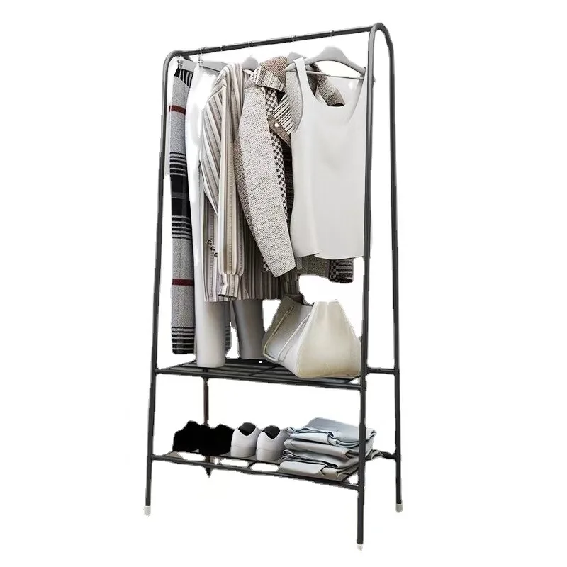 Clothing Racks for Hanging Clothes Rack Kitchen Furniture Living Room Gold Trolley Kitchen Cabinet and Storage Cloakroom