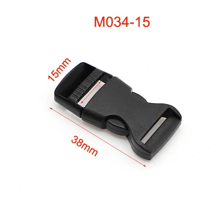 15 mm Color Plastic Side Buckle Color Plastic Quick Released Buckle