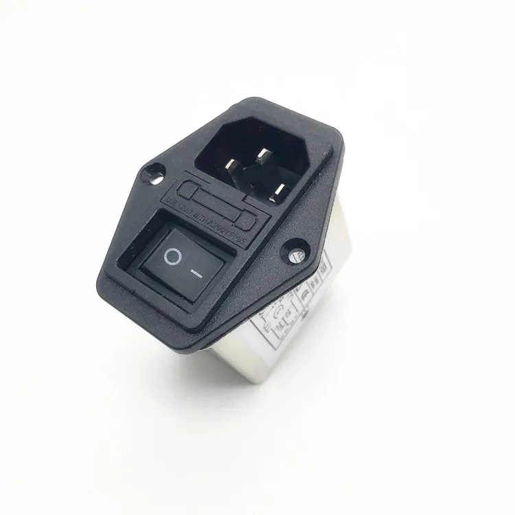 KEILS Taiwan power filter socket fuse switch 220V10A power purifier CW2B-10A-T