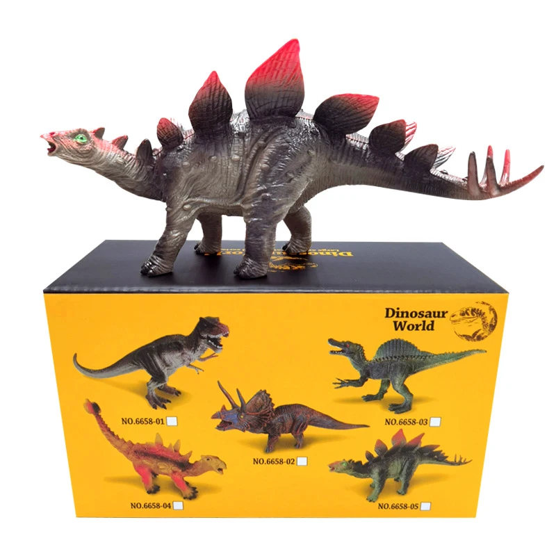 Children Dinosaur Toy Simulation Animal Large Tyrannosaurus Rex Plastic Model Dinosaur World Game