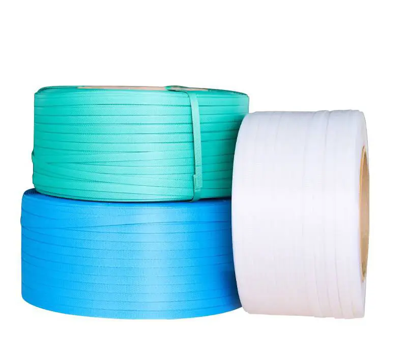 Good quality blue color carton packaging 5 mm polypropylene pp strapping band