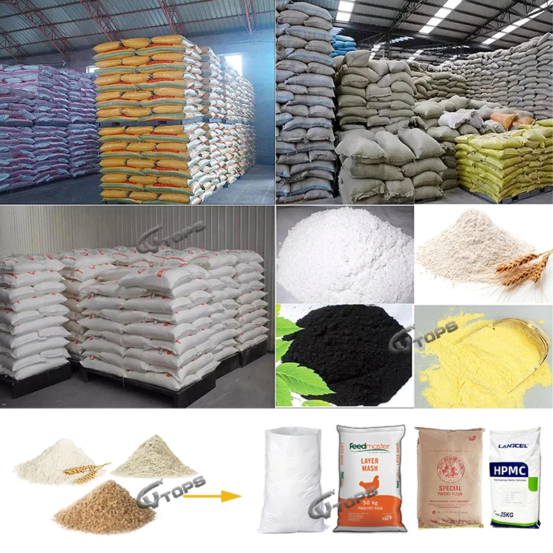 5kg to 50kg Guar Gum Powder Bag Packing Machine Filling Packaging Machinery