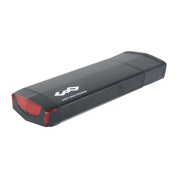 36V 48V  Rear Rack Ebike  Electric Bicycle 10Ah 12Ah 13Ah 15Ah 17Ah Lithium ion  E-bike Battery Pack