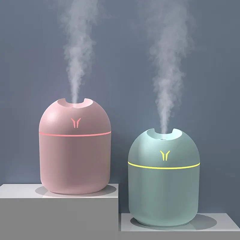 Увлажнитель воздуха квадратный с милым вырезом ультразвуковой usb-увлажнитель
