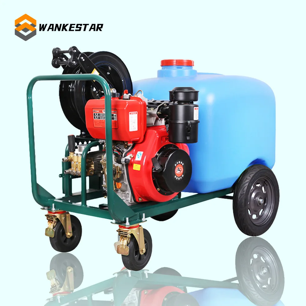 200bar 3000psi мобильный бензиновый двигатель высокого давления стиральная машина бензиновая мойка высокого давления с резервуаром для воды 300 л
