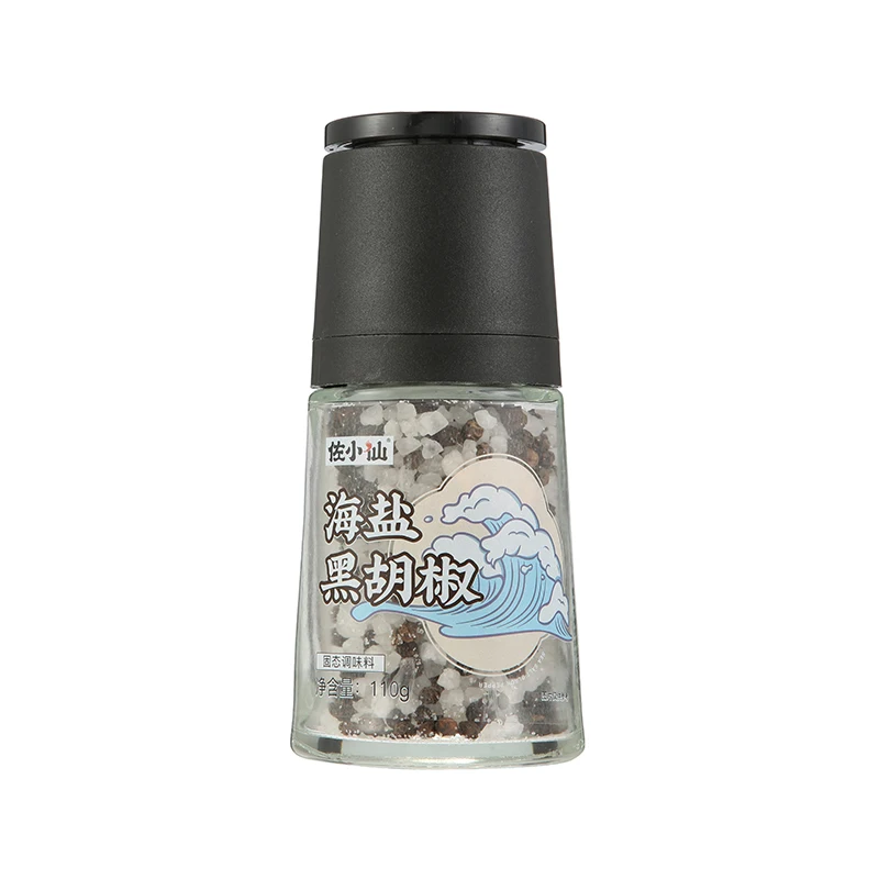 0 Addition sea salt black pepper sea salt ground pepper fitness steak black pepper ground bottle