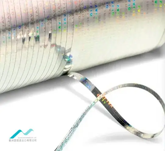 3D Optical Holographic Self Adhesive Security Tear Tapes for Tobacco Packing