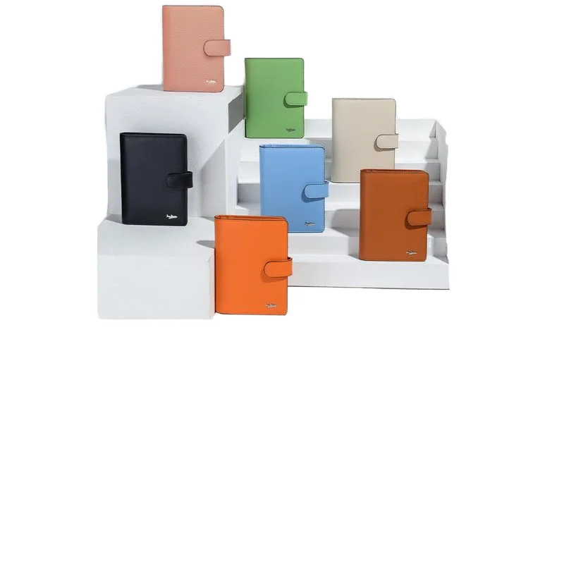 Hongbo Best Selling 6 Color Lizard Leather Card Holder Wallet for Passport, Bill, Money as Organizer/Budget GENUINE LEATHER