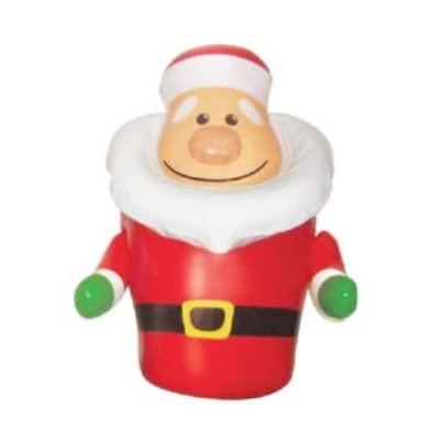 2024 Navidad Supplies Decor Outdoor Christmas Inflatable Decoration Blow Up Santa Claus Playing The Guitar Xmas Holiday Party