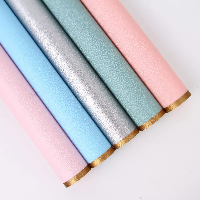 Floral Wrap Arrangement Custom Luxury Bouquet Packaging Wrapping Korean Paper For Flowers