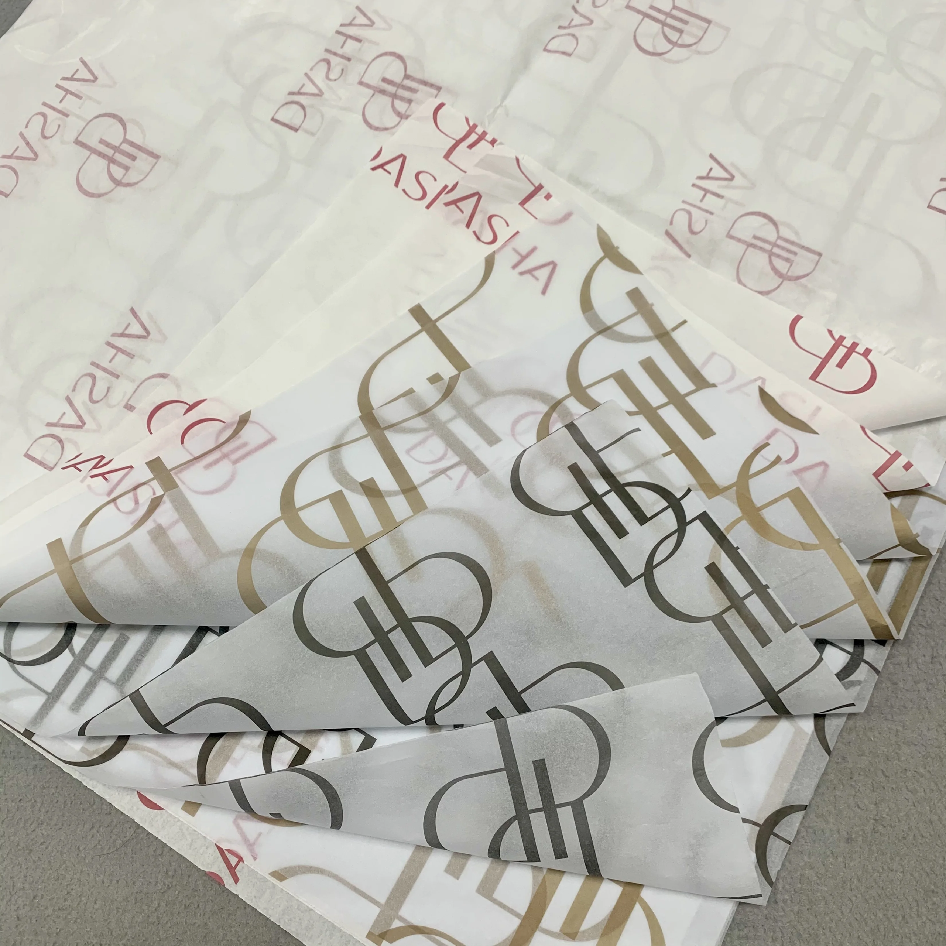 Tissue Paper Wrapping Customized Different Types Tissue Paper 17gsm Custom Gold Logo Tissue Paper Packaging