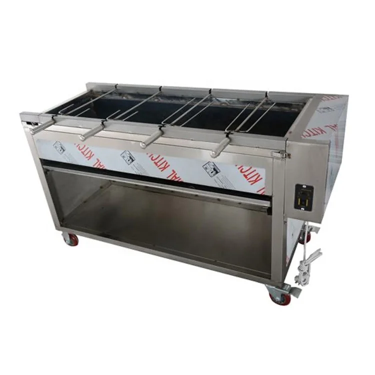Combination RoastersRoast ChickenRoast PigRoast Leg of LambRoast FishRoast RabbitCommercial Stainless Steel Smokeless Roasters