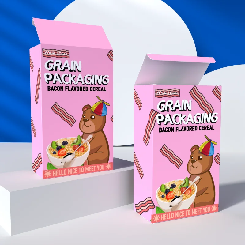 Экологичная декоративная коробка для печенья
