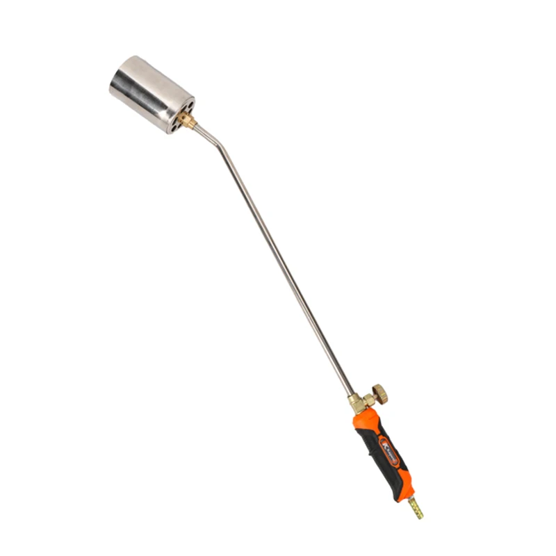 KAPUSI K-2082 Butane Cutting Torch Liquefied Gas Fire Gun with Brass Copper Plastic Flame and Hose Welding Butane Gas Spray Gun