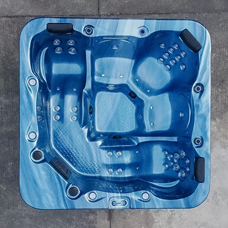 Hot Selling Cheap whirlpool massage Acrylic Hottubs 5 person Balboa Outdoor hot Tub Spa Sex Spa Tubs