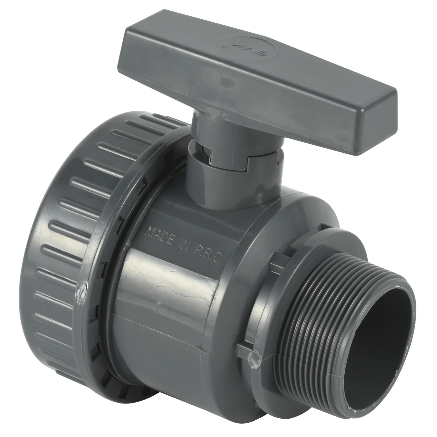 3/4-4 дюйма, ПВХ, Пластиковый черный Соединительный клапан для орошения