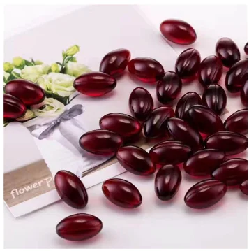 Grape pumpkin seed extract oil vitamin e skin care soft capsule 500mg fresh black seeded grapes