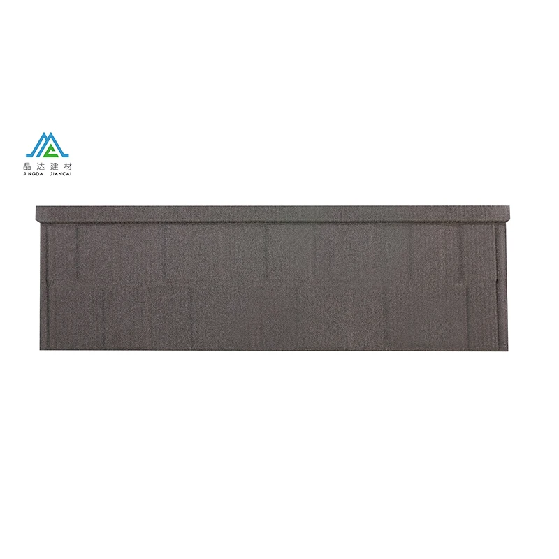 0.38-0.45mm quality color durable roofing shingles ghana roofing sheet price stone coated steel roofing tile