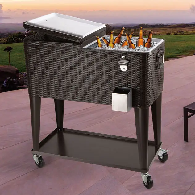 Wholesale New Style Ice Chest Beer Bar For Backyard Party Use