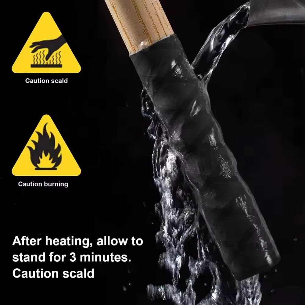 Badminton racquet pattern heat shrinkable tube non-slip hand pattern tube fishing rod heat shrink sleeves