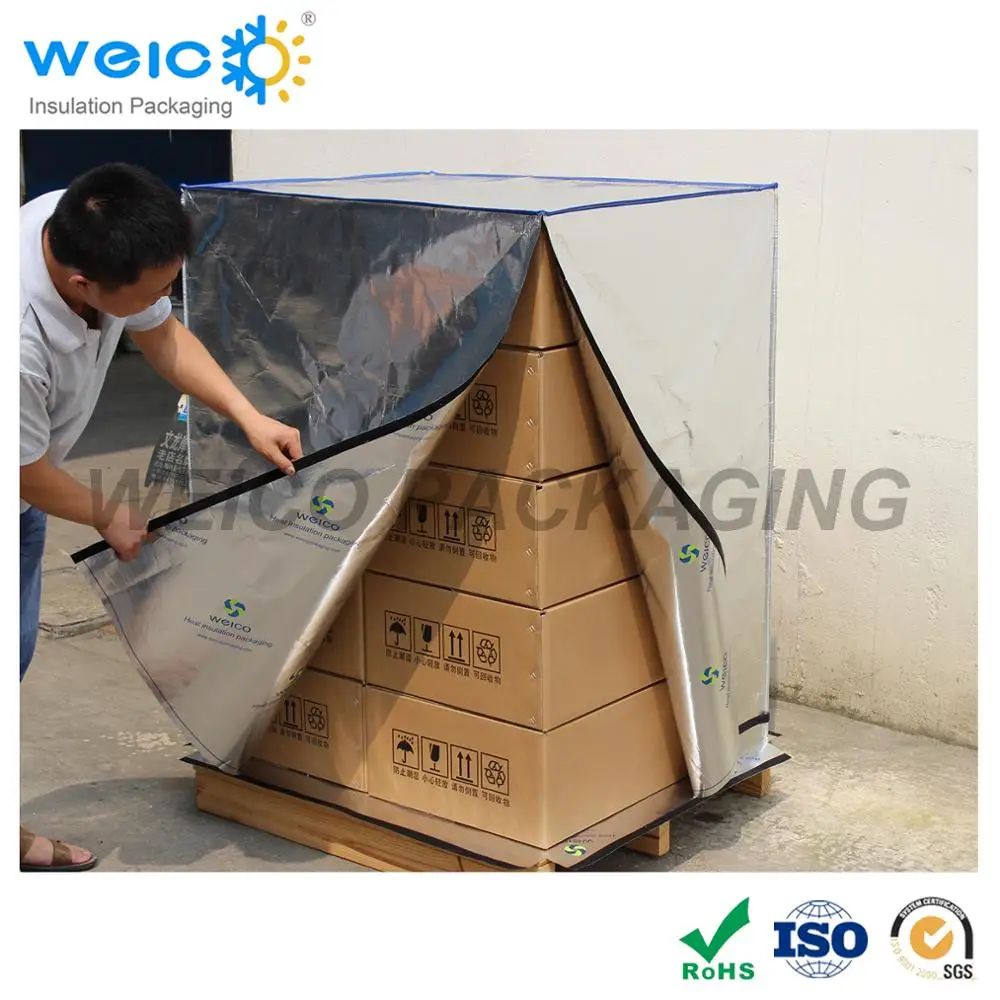 Упаковка для вина, теплоизолированная крышка поддона