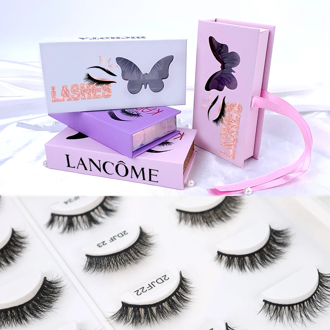 Short 3D Curl Mink Eyelash Vendor Private Label Packaging Real Lashes Natural Lash Trip
