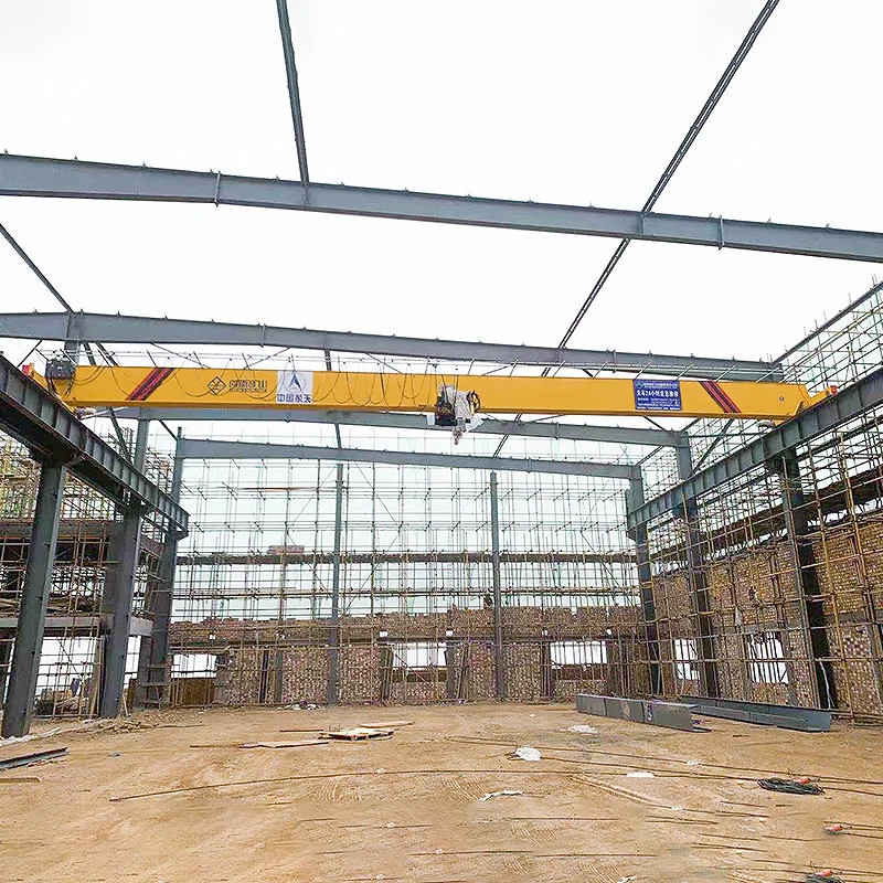 Henan Mine single girder European bridge crane 5 ton for warehouse