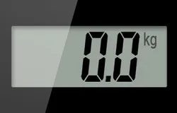 Точные цифровые весы из закаленного стекла