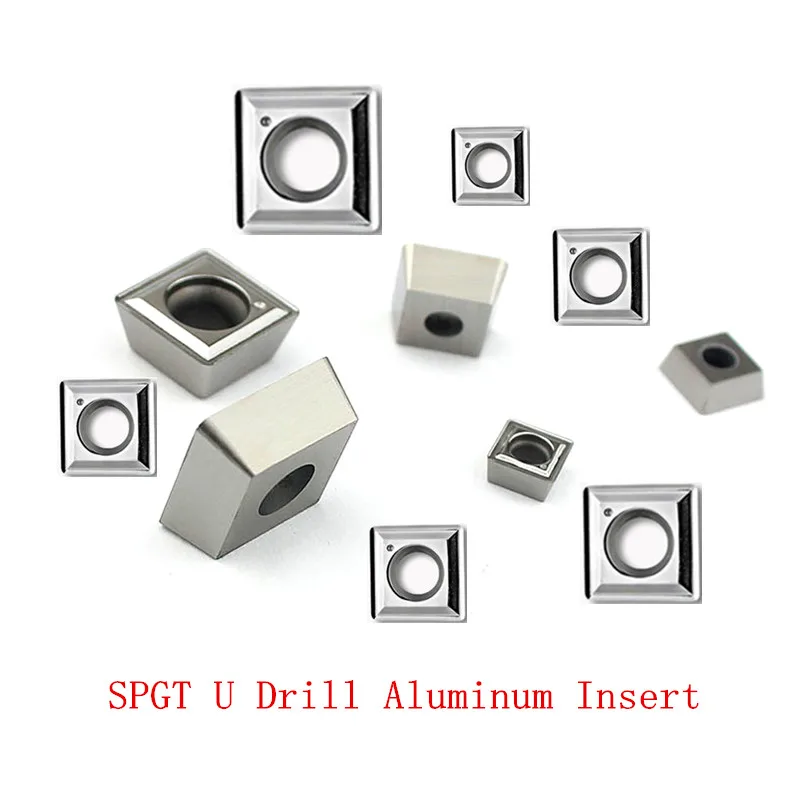10P SPMG 04 /05 06 08 09 11 14  Indexable U drill Carbide Insert Metal lathe CNC Turning Tool