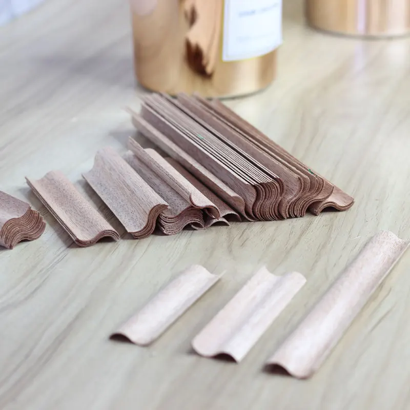 Scent Wax Soy Accessory Wood Wick S Shaped Curved Wooden Wicks for Candle Making