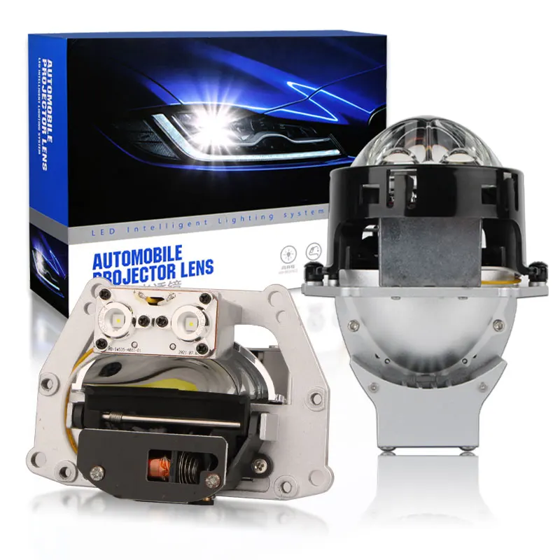 Suitable for BMW Motorcycle lighting system Accessories Auto lighting systems bi led projector lens 3.0 inch H4 laser headlight