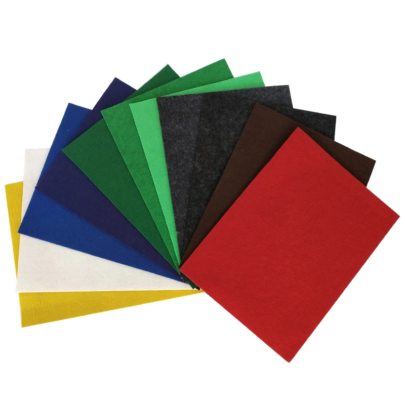 Non woven needle punched outdoor wedding stage carpet exhibition red carpet with protective film