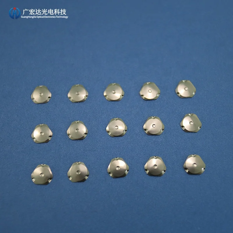OEM Metal dome factory Triangle Metal Dome long feet With for convenient PCBA assembling