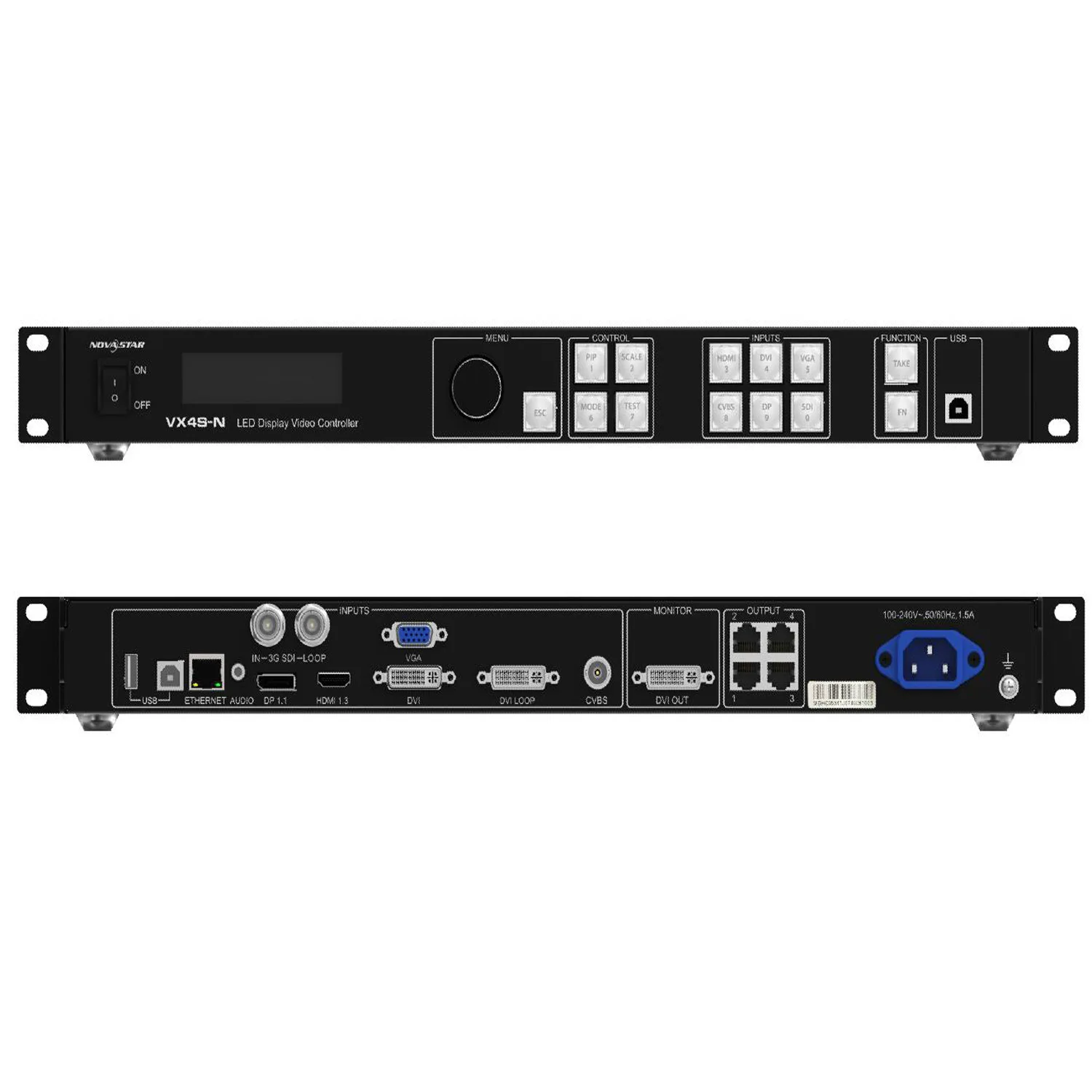 Star VX4S-N светодиодный видеопроцессор светодиодного экрана панель контроллер консоли