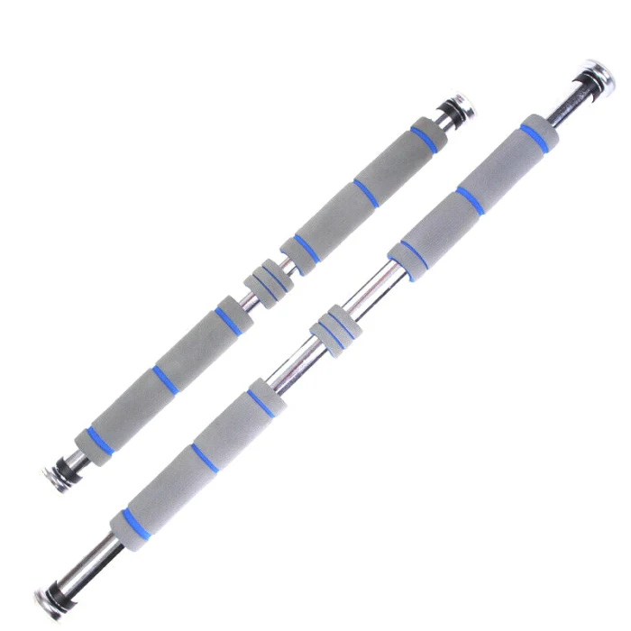 Intop Pull Up Exercise Bar Fitness Pullup Bar Plated Multi-Grip Steel Pull Up Bar with Extra Thick Extra Long Foam Grips